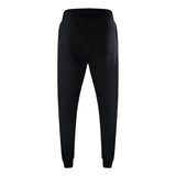 Aquascutum London Logo Crewneck Black Track Pants Set - Style Centre Wholesale
