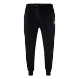 Aquascutum London Logo Crewneck Black Track Pants Set - Style Centre Wholesale