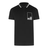 Love Moschino Jh7418Pp0Nl51000 Black Polo Shirt Mens