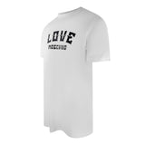 Love Moschino Jh7403Pp0Nl50100 White  T-Shirt Mens