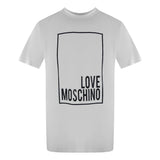 Love Moschino Jh7406Pp0Nl50100 White  T-Shirt Mens