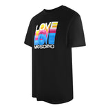 Love Moschino Jh7411Pp0Nl50000 Black  T-Shirt Mens - Style Centre Wholesale