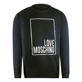 Love Moschino Jh6924Pp0Nl52000 Black Sweater Mens - Style Centre Wholesale