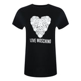 Love Moschino Jg7431Pp0Nl50000 Black T-Shirt Womens - Style Centre Wholesale