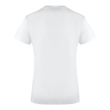 Love Moschino Multi Coloured Heart Logo White T-Shirt - Nova Clothing