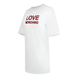 Love Moschino Jg7412Pp0Nl50100 White T-Shirt Womens - Style Centre Wholesale