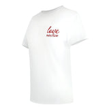 Love Moschino Jg7459Pp0Nl50100 White T-Shirt Womens - Style Centre Wholesale
