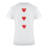 Love Moschino Heart Logo White T-Shirt - Nova Clothing