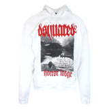Dsquared2 S74Gu0834 S25516 100 Graphic Print Hoodie White
