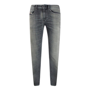 Diesel 1979 Sleenker Pantaloni 09E71 Grey 5 Pockets Mens