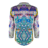Inoa Fashion Popoloca L204 Multi Boyfriend Jacket Womens
