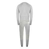 Aquascutum Aa_Ow04_St002 Oldchool Crewneck Grayel St002 Grey Creckneck And Track Pants Set Male