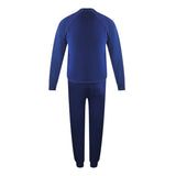 Aquascutum Aa_Ow04_St002 Oldchool Crewneck Navy St002 11 Navy Blue Creckneck And Track Pants Set Male