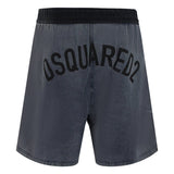 Dsquared2 S74Mu0733 S25030 982X Charcoal Black Shorts Mens