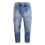 Dsquared2 S71Lb1118 S30309 B9G Brother Jean 470 Navy Blue Jeans Mens