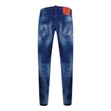Dsquared2 S74Lb0846 S30342 Anniversary Super Low Jean 470 Blue Jeans Mens