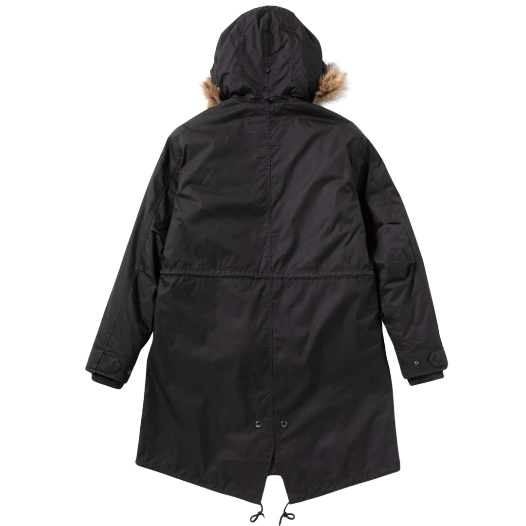 Fred Perry J6504 184 Black 2 In 1 Zip In Liner Parka – Style