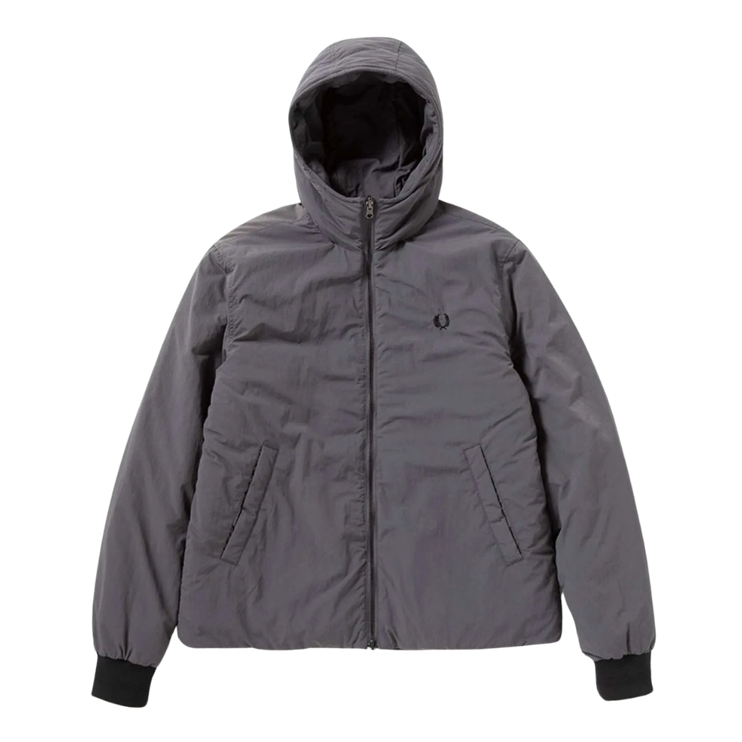 Fred Perry J6504 184 Black 2 In 1 Zip In Liner Parka – Style