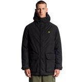 Lyle & Scott Jet Black Membrane Parka XS