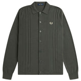 Fred Perry K7618 638 Field Green Knit Shirt Mens M