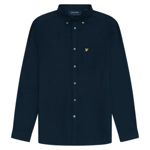 Lyle & Scott Dark Navy Blue Long Sleeve Shirt S