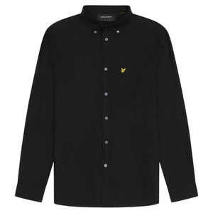 Lyle & Scott Black Long Sleeve Shirt L