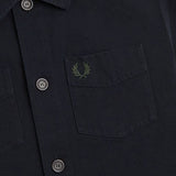 Fred Perry M6627 102 Black Over Shirt  Mens XS