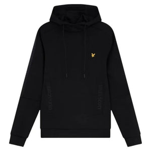 Lyle & Scott Pocket Branded Sweat Black Hoodie M