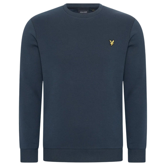 Lyle & Scott Interlock Dark Navy Pull-over Sweatshirt S