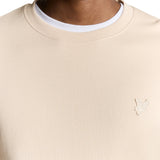 Lyle & Scott Pink Superfine Crew Neck Sweatshirt XS