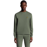 Lyle & Scott Green Crew Neck Fly Fleece XS