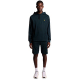 Lyle & Scott Navy Blue Fly Fleece Hoodie XS