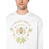 Casablanca Ms24 Jtp 001 10 White Jumper Mens