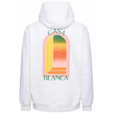 Casablanca Ms24 Jtp 093 05 White Hoodie Mens