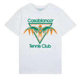 Casablanca Printed  T-Shirt Playful Eagle White Ms24 Jts 001 20 001 White  T-Shirts Mens