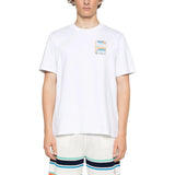 Casablanca Ms25Jts00115Ex White T Shirt Mens