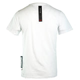 Philipp Plein Large Skull Motif White T Shirt