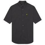 Lyle & Scott Brand Chest Logo Gunmetal Shirt