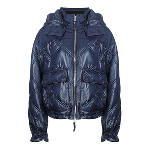 Parajumpers Madina Pencil Dark Navy Blue Padded Jacket S