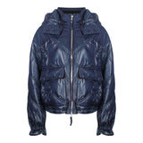 Parajumpers Madina Pencil Dark Navy Blue Padded Jacket S