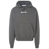 Off-White Teddy Arrow Skate Fit Steel Grey Hoodie L