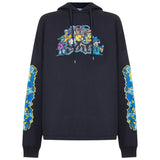 Off-White Graff Pupp Long Skate Hoodie Outerspace S