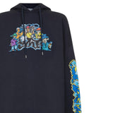 Off-White Graff Pupp Long Skate Hoodie Outerspace S