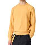 Parajumpers Orval Pmknpk03 519 Yellow Crewneck Sweater Mens