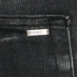 Amiri Mx1 Leather Storm Grey Jeans Pf23Mds045 516