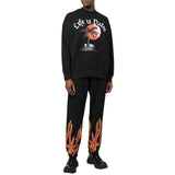 Palm Angels Gd Sunsetpalm Studded Crew Black XL