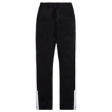 Palm Angels White Striped Classic Black Track Sweatpants S