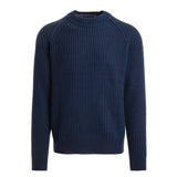 Parajumpers RIK PMKNRB03 241 Peacot Navy Blue Crewneck Sweater Mens L