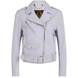 Belstaff Renegade Purple Leather Jacket M
