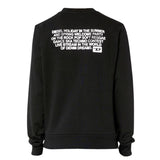 Diesel Party Logo Black Sweatshirt S
